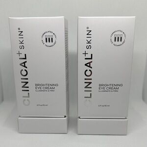 Clinical + Skin Brightening Eye Cream 0.5 fl oz (2 Packs) NIB Authentic Fresh